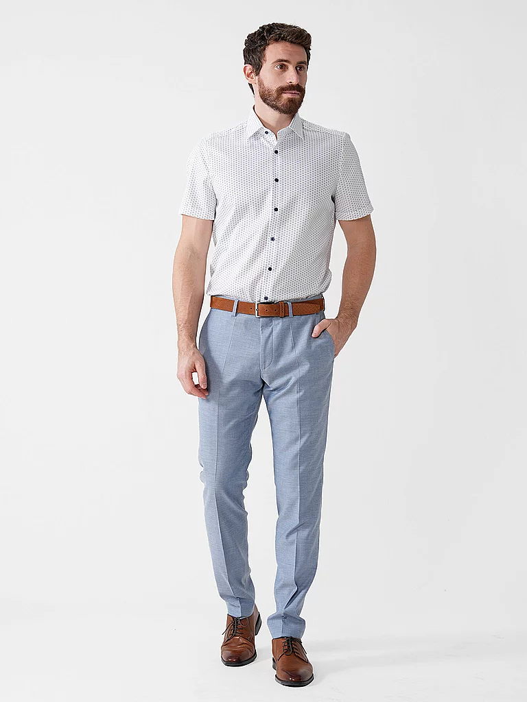 Olymp Level Five Shirt Body Fit Blue 42 10